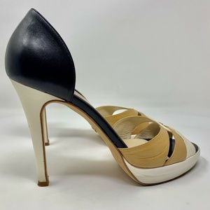 Alexandra Neel Women's Size 9.5 Heels Peep Toe